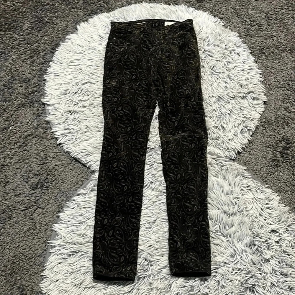 High Rise Stevie Ankle Skinny Anthropologie Pants Size 25